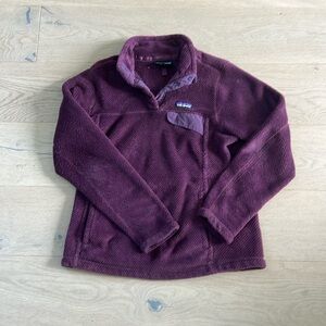 Purple Patagonia Fleece